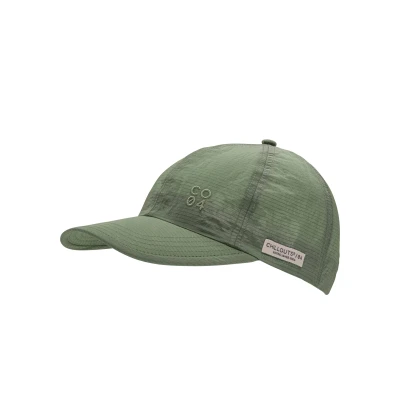 Abbildung von chillouts Baseball Cap, mit Logoprägung