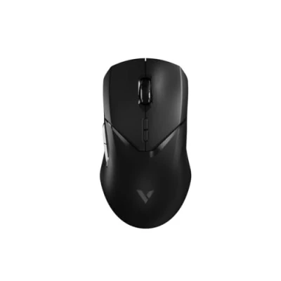 Abbildung von Rapoo VT9PRO kabellose 2,4 GHz High Performance Gaming Maus mit 26000 DPI optischem Sensor, 50 G Beschleunigung, 650 IPS, bis zu 160h Akkulaufzeit, PC/Mac Schwarz