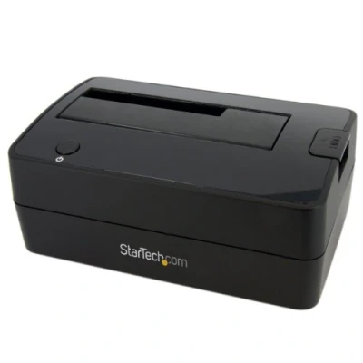 Abbildung von StarTech.com USB 3.0 auf SATA Festplatten Dockingstation, (5 Gbit/s) Dock, Externe 2.5/3.5&quot; I/II/III HDD/SSD Top Loading Festplattenschacht (SATDOCKU3S)