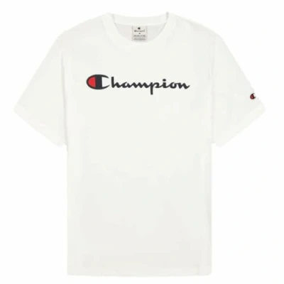 Abbildung von Champion Icons Crewneck Tshirt print, Herren, Größe: Medium, White