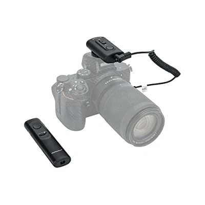 Abbildung von PROfezzion 165ft Drahtloser Fernauslöser für Nikon Z5 Z6 Z7 Z6II Z6III Z7II D750 D780 D7500 D7200 D5600 D5500 D5300 D3300 D3200 D610 D600 Df D7100 D7000 D5200 D5100 D5000 P1000