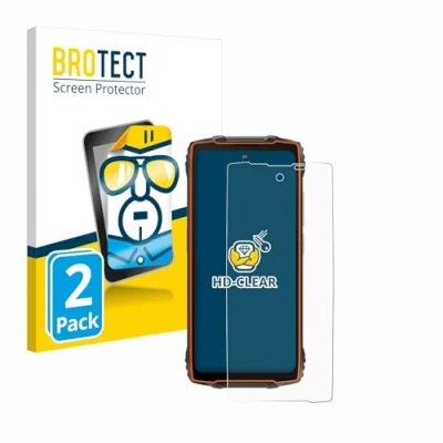 Abbildung von BROTECT (2 Stück Schutzfolie für Blackview Oscal Pilot 2 Displayschutz Folie Ultra Klar