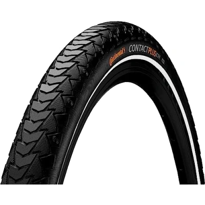 Abbildung von Reifen Continental Contact Plus Reflex 24 X 1.75&quot;/ 47 507 Schwarz Mit Reflexion
