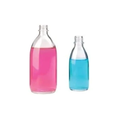 Abbildung von neoLab Enghals Schraubflasche ohne Schraubverschluss, Klarglas, DIN 28, 1000 ml