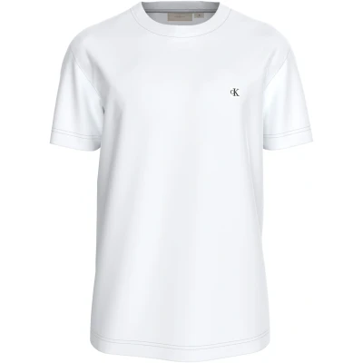 Abbildung von Calvin Klein Jeans PLUS Embro Badge TEE Tshirt basic, Herren, Größe: 3XL, Bright white