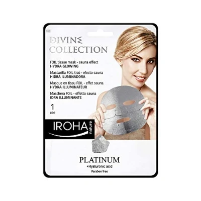 Abbildung von Iroha Divine Collection Gesichtsmaske Hydra Glowing mit Platinum &amp; Hyaluronsäure