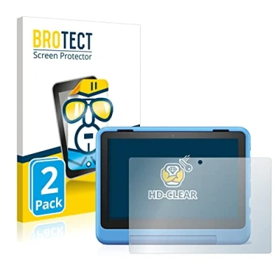 Abbildung von BROTECT (2 Stück Schutzfolie für Amazon Fire HD 8 Kids Pro 2022 Displayschutz Folie Ultra Klar