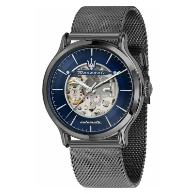 Abbildung von Maserati Analog Automatik Uhr, Herren, Größe: One Size, Grau