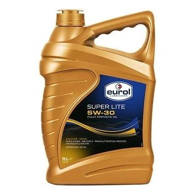 Abbildung von Eurol Super Lite 5W 30 5L Motoröl E100091 VOLKSWAGEN: Passat B5 GP Limousine, Polo IV Schrägheck, Golf Plus / Crossgolf, OPEL: Corsa C Schrägheck