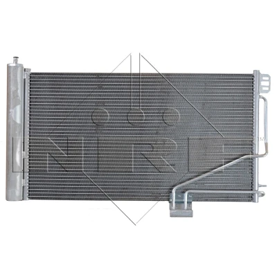 Abbildung von NRF EASY FIT 350219 Klimakondensator mit Trockner, Dichtring 13,8 Aluminium 640 MERCEDES BENZ: SLK