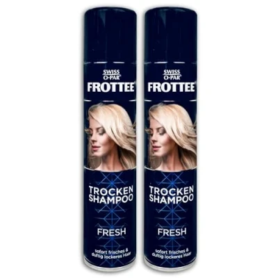 Abbildung von TOPDeal 2 er Pack Swiss o Par Frottee Trockenshampoo Fresh x 200 ml
