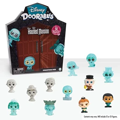 Abbildung von Just Play Disney Doorables The Haunted Mansion Collection Peek enthält 12 Exklusive Minifiguren, Kinderspielzeug ab 5 Jahren, Amazon Exclusive