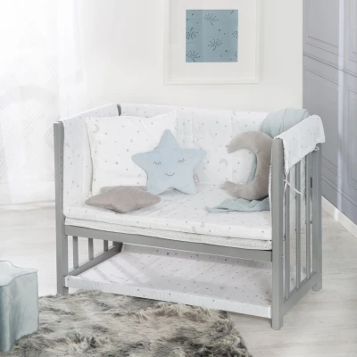 Abbildung von roba® Babybett Stubenbett, Babybett, Wiege &amp; Kinderbank
