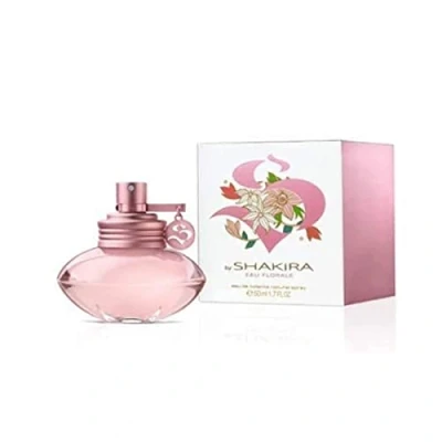 Abbildung von Shakira Perfumes S von Eau Florale für Damen Langanhaltend Femininer, romantischer und charmanter Duft Frische blumige Noten Ideal tagsüber 50 ml