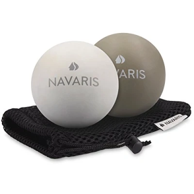Abbildung von Navaris Massageball 2er Set Faszien Massage Selbstmassage Triggerpunkte
