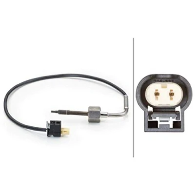 Abbildung von HELLA 6PT 014 494 011 Sensor, Abgastemperatur MERCEDES BENZ: E Klasse Limousine, Vito Bus, T modell