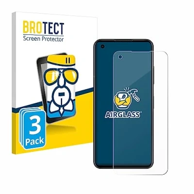 Abbildung von BROTECT Schutzglas für ASUS ZenFone 10 (3 Stück) Schutzfolie Panzer Folie Glas [Extrem Kratzfest 9H, Anti Fingerprint, Ultra Transparent]