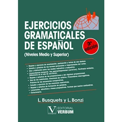 Abbildung von Ejercicios gramaticales de español: Nivel Medio y superior: (Niveles Superior) (Lengua, Band 1)
