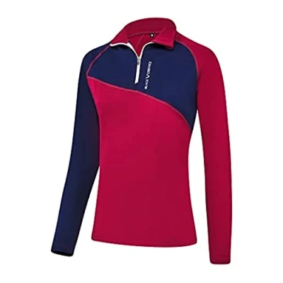 Abbildung von Black Crevice Damen Merino Skirolli, Navy/Rhododendron, 46