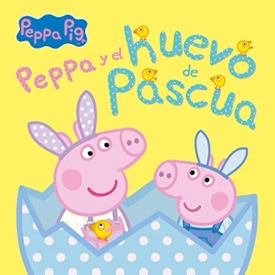 Abbildung von Peppa Pig. Un cuento Pig y el huevo de Pascua