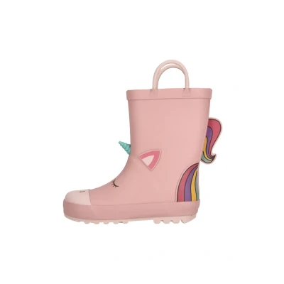 Abbildung von Zigzag ROOK Gummistiefel für Kinder, Größe: 27, Silver pink Schuhe