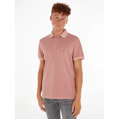 Abbildung von Tommy Hilfiger Garment DYE REG POLO Poloshirt, Herren, Größe: XXL, Teaberry blossom