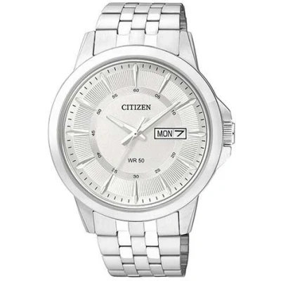 Abbildung von Citizen Quarzuhr BF2011 51AE, Armbanduhr, Herrenuhr, Damenuhr, Edelstahlarmband, Datum