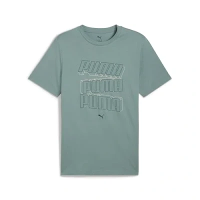 Abbildung von PUMA Unisex ESS Logo LAB HOG Tee T Shirts, Green Moon,