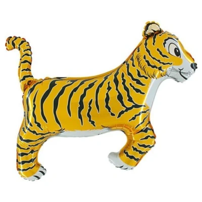 Abbildung von Ballonim® Tiger ca. 80cm Luftballons Folienballon Party DekorationGeburtstag