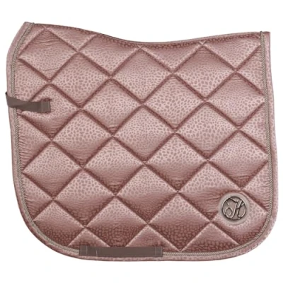 Abbildung von Harry&#039;s Horse Schabracke Reverso Leopard Dressur Taupe Warmblut