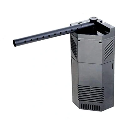 Abbildung von AquaOne Aquariumfilter JP 092 Aquarium Innenfilter 250 L h Filter Filtersystem Förderpumpe Eckfilter Pumpe Schwammfilter Leise