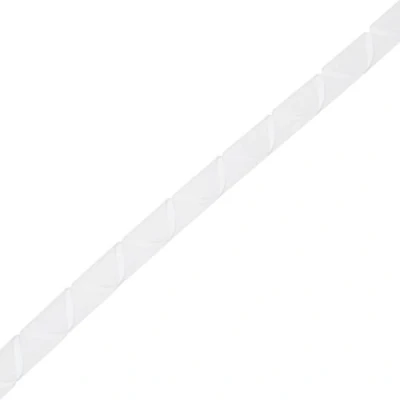 Abbildung von Helos 129256 Spiral Kabelschlauch ø 6 60 mm, 10 m naturfarben Kabelmanagement , zuschneidbar, zum Bündeln von Kabeln flexibel einsetzbar