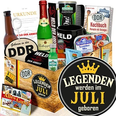 Abbildung von Legenden Juli + Geburtstagsgeschenke Ossi Paket Männer