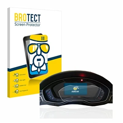 Abbildung von BROTECT Schutzglas für Audi A4 B9 2017 Virtual Cockpit Schutzfolie Panzer Folie Glas [Extrem Kratzfest 9H, Anti Fingerprint, Ultra Transparent]