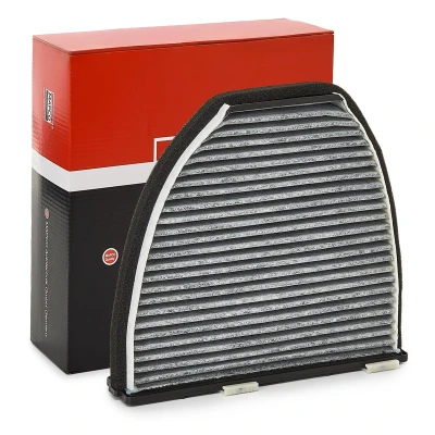 Abbildung von MAPCO 65887 Innenraumfilter Filtereinsatz, Pollenfilter 262 282 45 MERCEDES BENZ: C Klasse Limousine, T modell, CLS Coupe