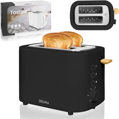 Abbildung von lionelo Toaster TOSTEE, 2 kurze Schlitze, für Scheiben, 1500,00 W, 1250 1500W/Krümelfach/Auftau &amp; Aufwärmfunktion