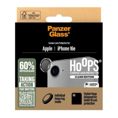 Abbildung von PanzerGlass Hoops Camera Protector, clear iPhone 16e
