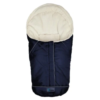 Abbildung von Altabebe AL2003 31 Winterfußsack Nordic Kollektion für Babyschale und Car Seat, Gruppe 0+, marine whitewash