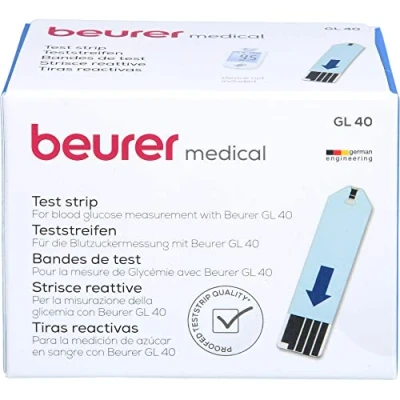 Abbildung von Beurer Gl40 Blutzuckerteststreifen