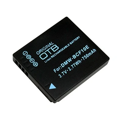 Abbildung von Akku für Panasonic Lumix DMC FS30 (750 mAh) ersetzt: DMW BCF10E, CGA S106C