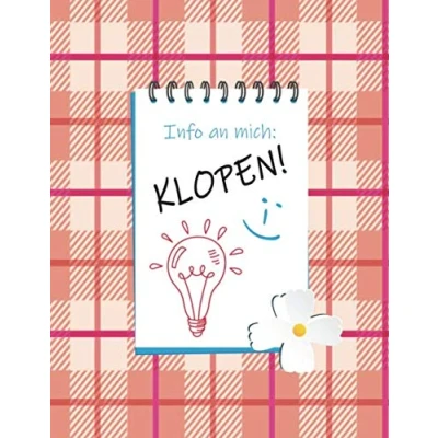 Abbildung von INFO AN MICH: KLOPFEN: Ein Tagebuch zur motivierenden Unterstützung bei Anwendung der Klopfakupressur / Klopftechnik für mehr Selbstwert, Freude und ... (Arbeitsbücher Klopfakupressur, Band 6)