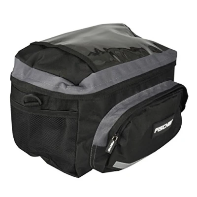 Abbildung von Fischer Fahrrad Fahrradtasche Lenker Tasche 8L Schwarz, Lenkertasche Bike Case Bikepacking Bag wasserabweisend auch für E