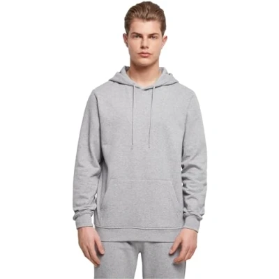 Abbildung von Build Your Brand Herren BB001 Basic Hoody Kapuzenpullover, Heather Grey, M