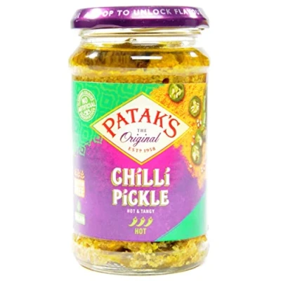 Abbildung von (2er BUNDLE) Patak&#039;s Chilli Pickle 283g (EUR 14,49/1kg)