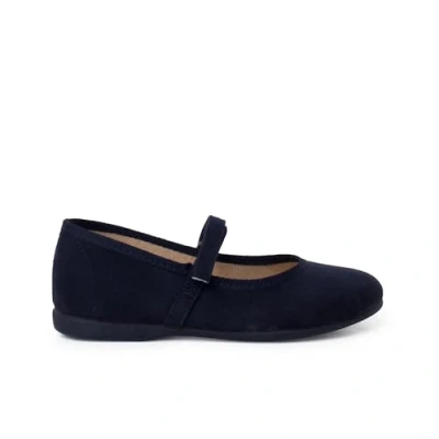 Abbildung von Pisamonas Merceditas Serratex Adherente Riemchenballerina für Kinder, Größe: 22, Azul marino Schuhe