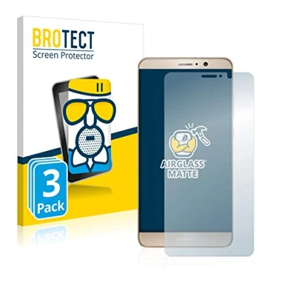 Abbildung von BROTECT Entspiegelungs Schutzglas für Huawei Mate 9 (3 Stück) Schutz Folie Panzerfolie Glas Matt [Extrem Kratzfest 9H, Anti Reflex]