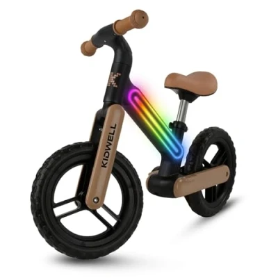 Abbildung von COIL Fahrrad Laufrad Lauflernrad, Kinderlaufrad, Rutscher, Balance Bike, Nylonrahmen mit LED Licht, EVA Reifen, Gewicht: 3,05 kg