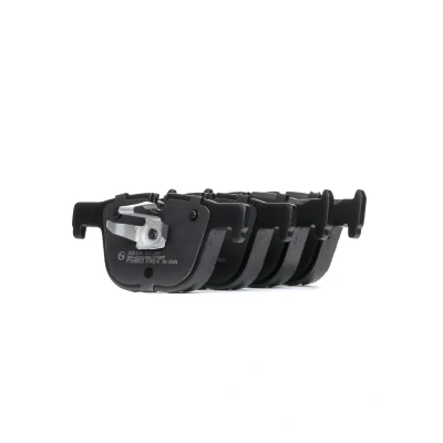 Abbildung von RIDEX 402B0925 Bremsbelagsatz Hinterachse Low Metallic für Verschleißwarnanzeiger vorbereitet mit Kolbenclip BMW: 4 Gran Coupe, 3 Limousine, Touring