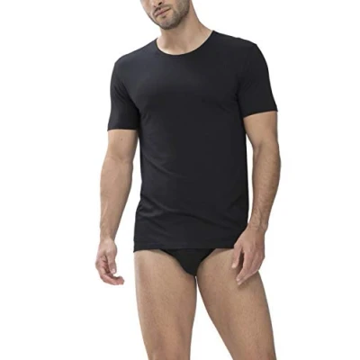 Abbildung von mey Unterhemd/shirt, Herren, Größe: 48, Schwarz