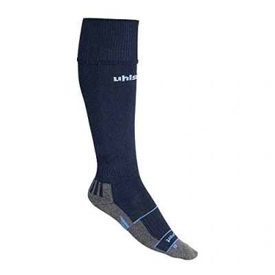 Abbildung von uhlsport Bekleidung Teamsport Team pro Player stutzenstrümpfe, Marine/Skyblau, 33 36